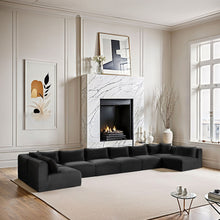 Load image into Gallery viewer, Shaggy - 8 Piece Modular U-Shaped Armless Sectional
