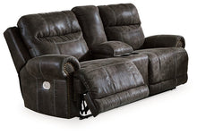 Load image into Gallery viewer, Grearview Power Reclining Loveseat with Console
