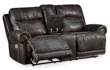 Load image into Gallery viewer, Grearview Power Reclining Loveseat with Console

