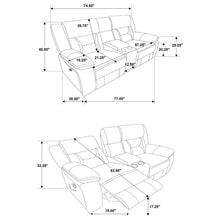 Load image into Gallery viewer, Greer Reclining Sofa Set
