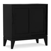Load image into Gallery viewer, Harper - Low Storage Cabinet - Black
