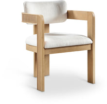 Load image into Gallery viewer, Sacha - Linen Dining Chair With Natural Base (Set of 2)
