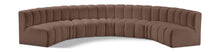 Load image into Gallery viewer, Arc - Faux Leather 7 Piece U-Shaped Modular Sofa
