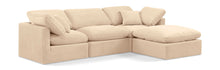 Load image into Gallery viewer, Indulge - Velvet 4 Piece Modular Sectional With Chaise
