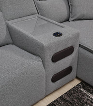 Load image into Gallery viewer, Modmax II Power Reclining Sectional with Audio Consoles

