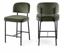 Load image into Gallery viewer, Zarelle - Performance Fabric Upholstered Counter Stool (Set of 2)
