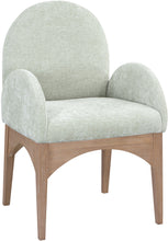 Load image into Gallery viewer, Waldorf - Chenille Dining Arm Chair With Natural Legs

