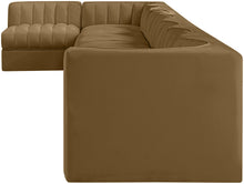 Load image into Gallery viewer, Rummi - Velvet Performance Fabric Upholstered 8 Piece Modular Sectional, L-Shaped (Right)
