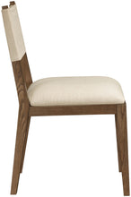 Load image into Gallery viewer, Avon - Linen Textured Performance Fabric Upholstered Dining Side Chair (Set of 2)
