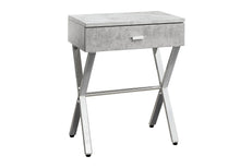Load image into Gallery viewer, Accent Side X Table, Storage Drawer, Contemporary &amp; Modern
