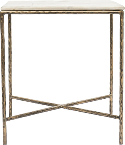 Valen - Marble And Iron Table