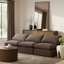 Load image into Gallery viewer, Indulge - Velvet 3 Seat Modular Armless Sofa
