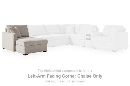ModMax Luxe - LAF Corner Chaise - Flint