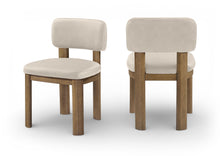 Load image into Gallery viewer, Paloma - Vegan Leather Upholstered Dining Chair (Set of 2) - Brown Frame
