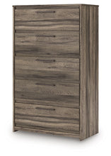 Load image into Gallery viewer, Elbrim - Five Drawer Chest - Brown
