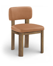 Load image into Gallery viewer, Paloma - Vegan Leather Upholstered Dining Chair (Set of 2) - Brown Frame
