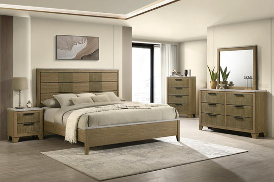 B406 - Mirror - Aspen Oak