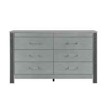 Load image into Gallery viewer, Lorenzo - Dresser With Hidden Jewelry Compartment And Bar Handles In - Silver
