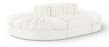 Load image into Gallery viewer, Rummi - Oval Velvet Performance Fabric Upholstered 6 Piece Modular Sectional
