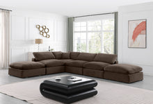 Load image into Gallery viewer, Comfy - 6 Piece Velvet Modular Sectional
