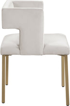 Load image into Gallery viewer, Caleb - Dining Chair with Gold Legs (Set of 2)
