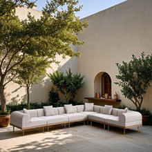 Load image into Gallery viewer, Laguna - 6 Piece 142" Outdoor Patio Modular Sectional
