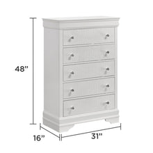 Load image into Gallery viewer, Blaze - Modern 5 Drawer Chest
