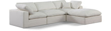 Load image into Gallery viewer, Comfy - 4 Piece Linen Fabric Modular Sectional With Chaise
