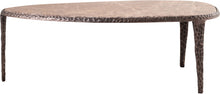 Load image into Gallery viewer, Gild - Aluminum Base And Genuine Marble Top Table - Bronze Finish
