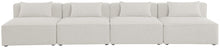 Load image into Gallery viewer, Cube - Linen Modular 4 Seat Armless Sofa
