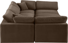 Load image into Gallery viewer, Comfy - 6 Piece Velvet Sectional
