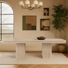 Load image into Gallery viewer, Mohari - Solid Wood And Oak Veneer 112" / 160" Dining Table
