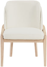 Load image into Gallery viewer, Navo - Faux Leather Upholstered Dining Chair - Natural Base
