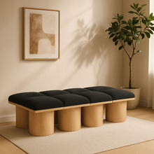 Load image into Gallery viewer, Pavilion - 8 Piece Modular Bench With Natural Base
