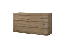 Load image into Gallery viewer, Pagosa - Curved Dresser - English Knotty Oak
