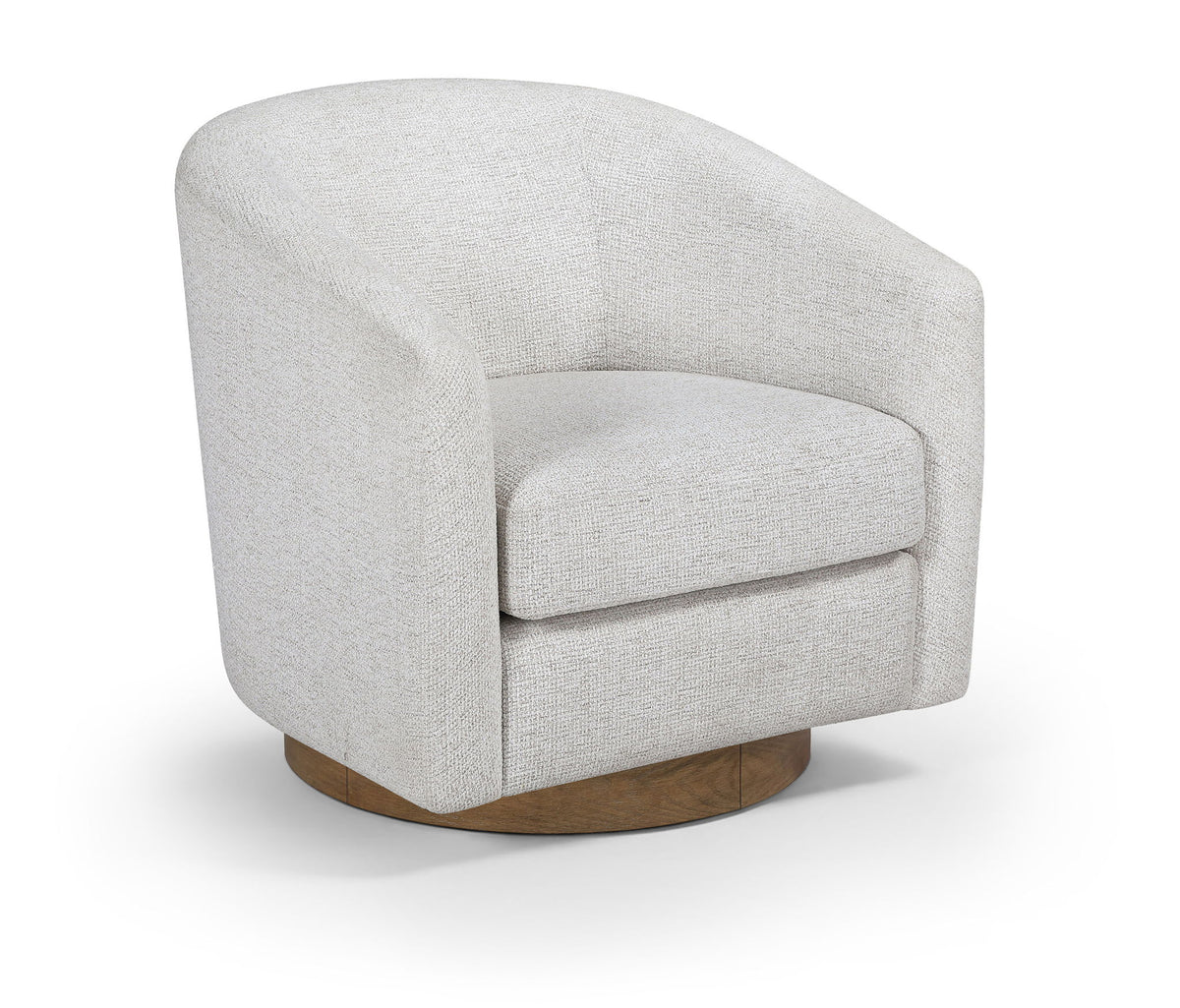 Modra - Performance Fabric Upholstered Swivel Accent Chair