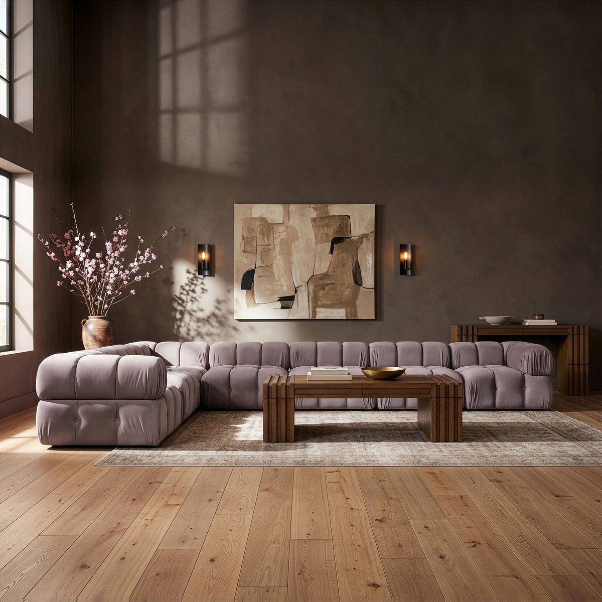 Orin - 7 Piece Modular Sectional (4 Modular Chairs, 3 Corner Chairs)