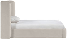 Load image into Gallery viewer, Kendall - Linen Textured Fabric Upholstered Bed
