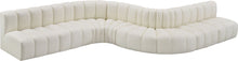 Load image into Gallery viewer, Arc - Faux Leather 8 Piece Curved Modular Sofa
