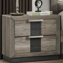 Load image into Gallery viewer, Crown Mark Furniture Rangley 2 Drawer Nightstand in Brown
