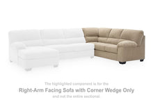 Load image into Gallery viewer, SimpleJoy - RAF Sofa With Corner Wedge - Sand
