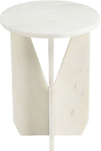 Load image into Gallery viewer, Alba - Genuine Marble End / Side Table
