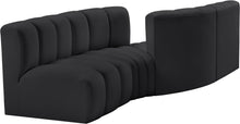 Load image into Gallery viewer, Arc - Faux Leather 4 Piece Sofa
