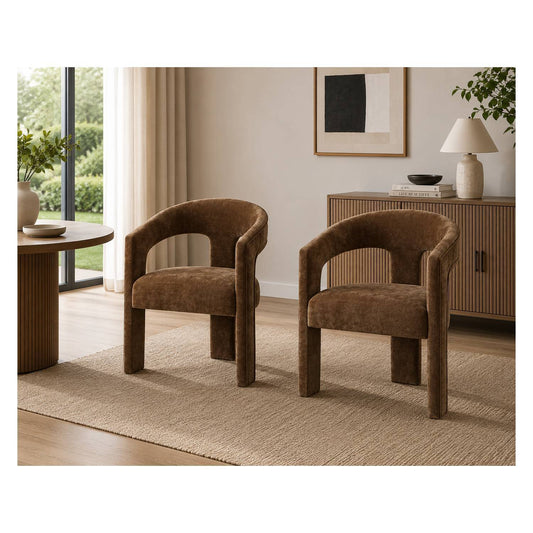 Leonardo - Arm Chair (Set of 2) - Brown