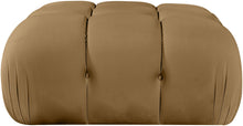 Load image into Gallery viewer, Orin - Velvet Performance Fabric Upholstered Modular Ottoman
