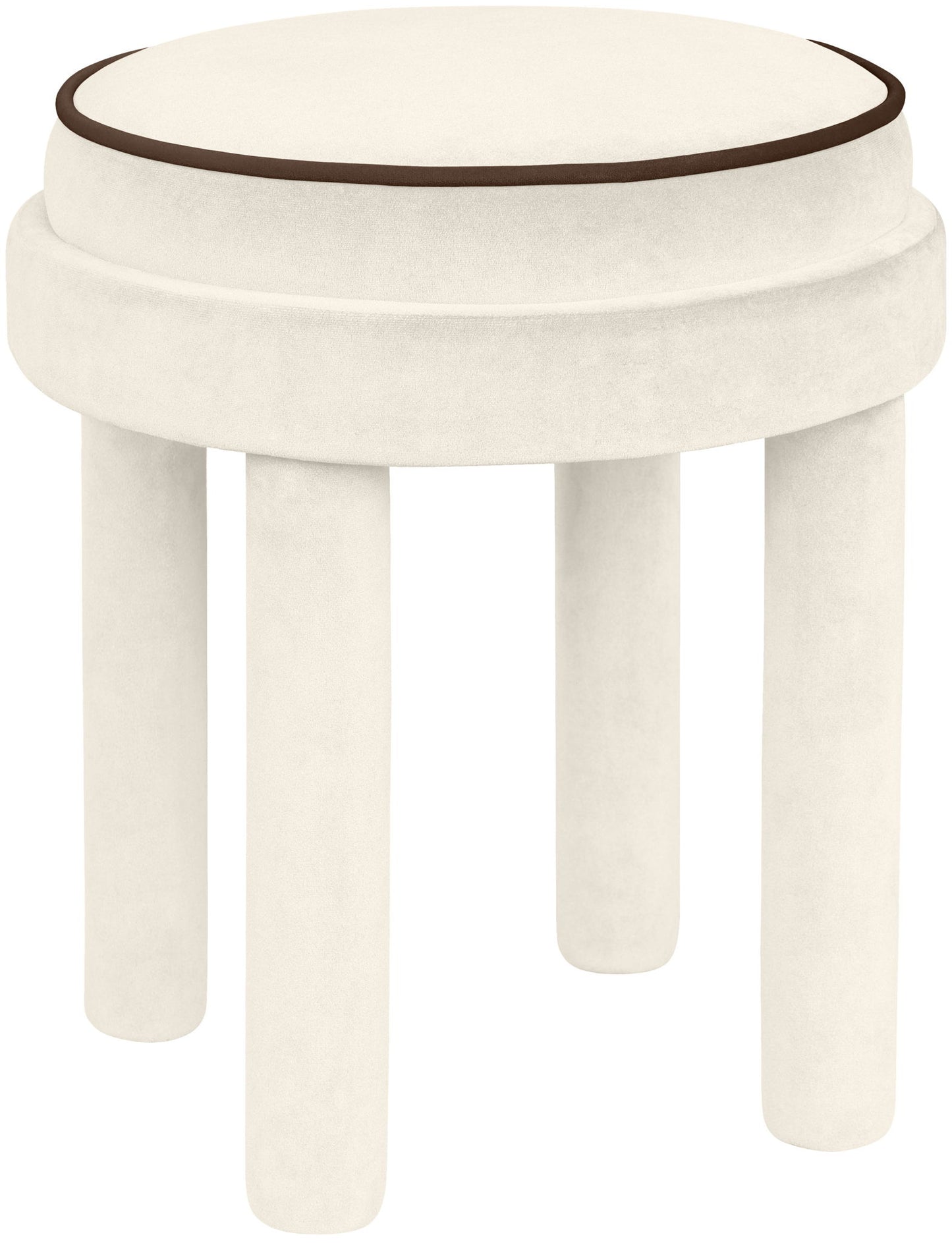 Velin - Velvet Ottoman / Stool