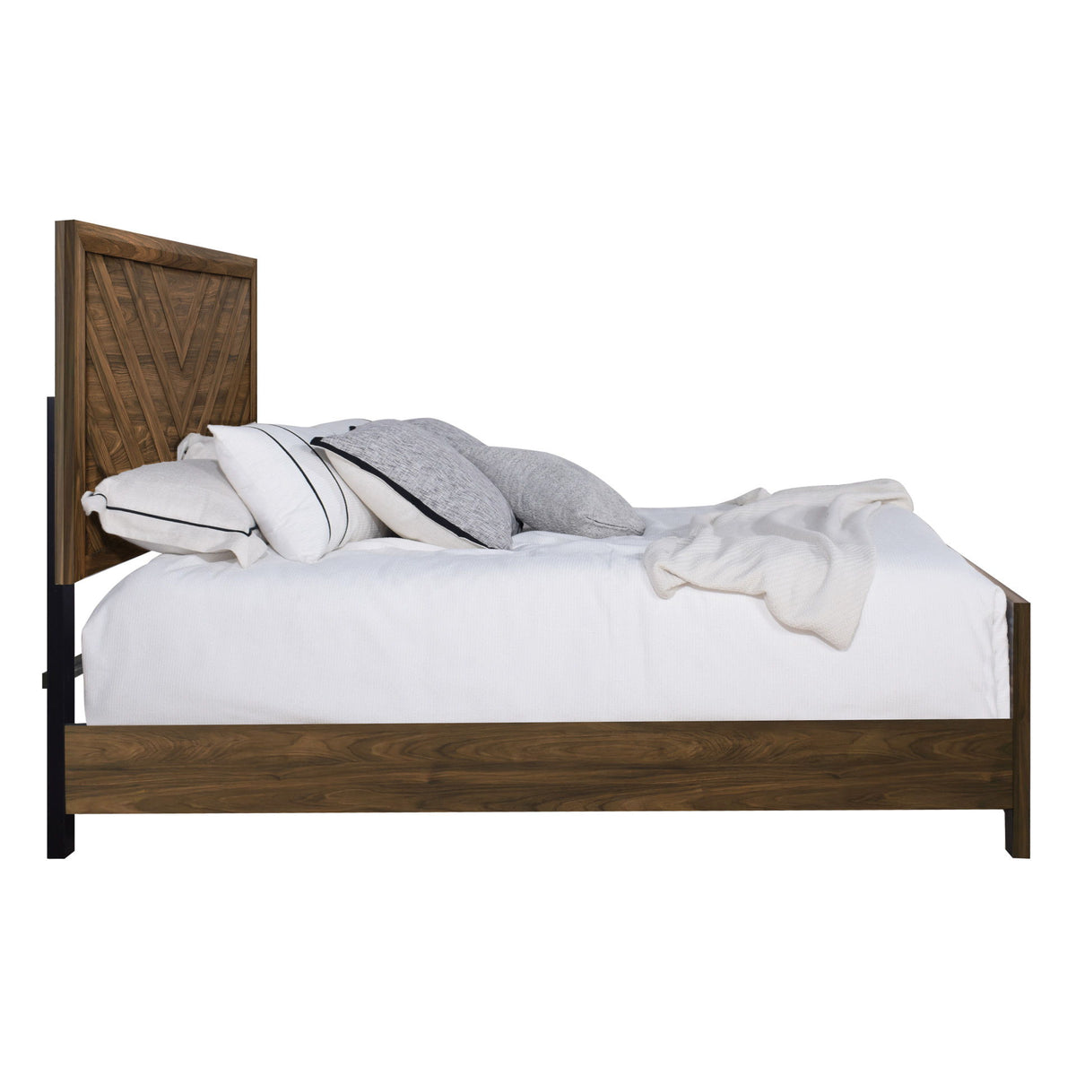 Biscayne - 4/6-3/3 Full/Twin Side Rails - Sable