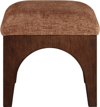 Load image into Gallery viewer, Lawson - Chenille Fabric Upholstered Ottoman - Walnut Base
