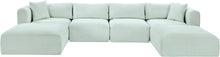 Load image into Gallery viewer, Shaggy - 6 Piece Modular Sectional With 2 Ottomans
