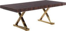 Load image into Gallery viewer, Excel - Extendable Dining Table with Gold Base
